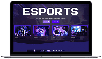 E-Sports Elementor Template elementor esports kit landing page template wordpress
