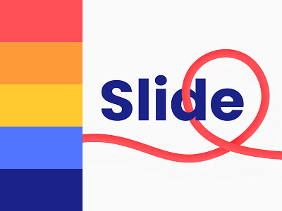 Brand Concept: Slide brand branding colors colourful courier design glucode graphic design illustration logo packaging