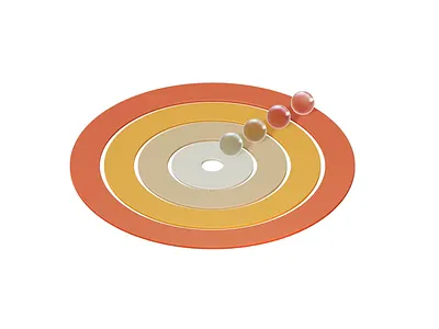 Loading Planet 3d animation circle design loading spline van nguyen