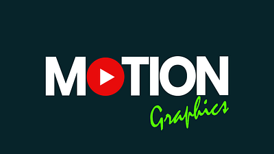 Motion graphics animation motion graphics