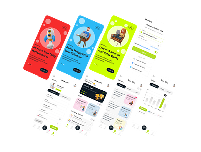 UI UX Design (Mobile App Screens) ravindra sandun dissanayake ui ux