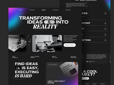 Kiern - Design Agency Website design agency