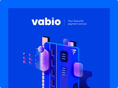 Vabio - Branding design for the payment service startup brand guidline brand identity brandbook branding branding design fintech graphic design illustration logo logo design startup branding