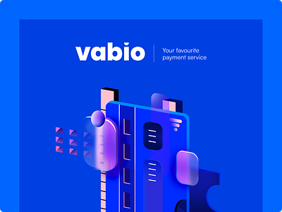 Vabio - Branding design for the payment service startup brand guidline brand identity brandbook branding branding design fintech graphic design illustration logo logo design startup branding