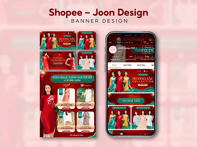 Shopee Desgin | Shopping app | Fashion graphic design