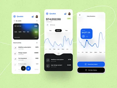 Wallet app android android app app app design application design apps best mobile app best mobile application clean ui finance finance app fintech fintech app ios ios app modern design top mobile app ui ui ux wallet