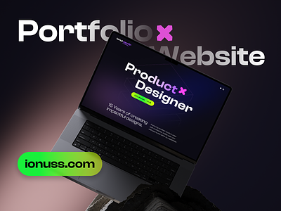 New Portfolio Website colorful dark design framer portfolio ui user interface web design website