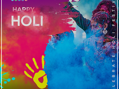 Happy Holi aimingsolutions app digital digitalmarketing graphic design happyholi holi logo seo