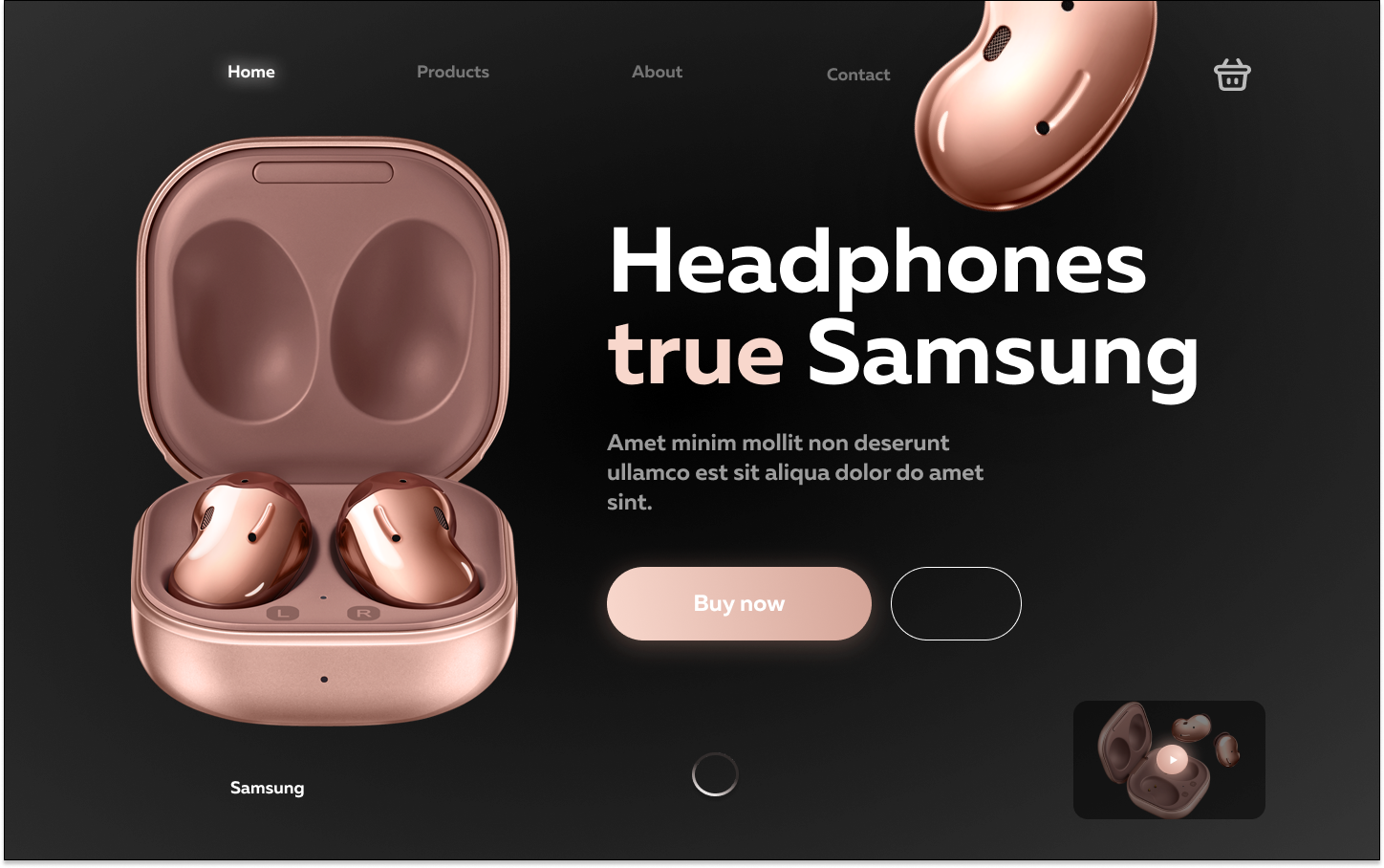 Headphones Samsung by Daria on Dribbble