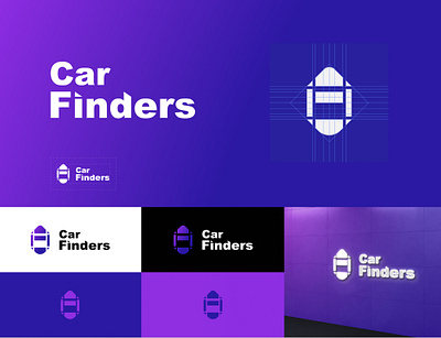 Branding: Logo Car Finders branding design graphic design logo logo design ui