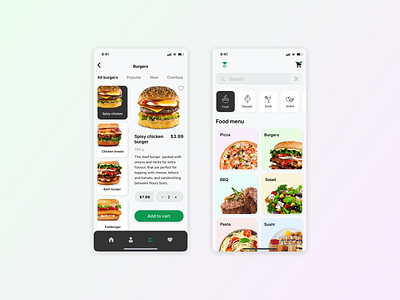 Food Delivery App app application delivery figma food ios mobile ui ux