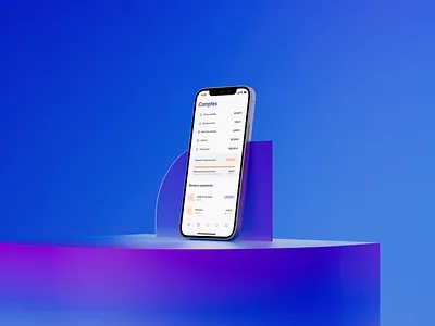 Swile App 3d animation app c4d cinema4d finance gradient interface list mobile motion graphics payment redshift rotation smartphone smooth transaction ui user interaction wallet