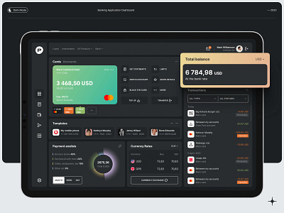 Online Banking app credit card finance interaction interface makyoudesign online bank product design ui ux