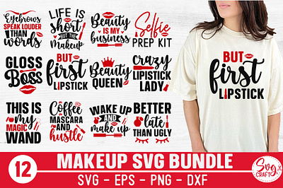 Makeup SVG Bundle glamour svg