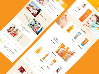 Suntan - Sunscreen Shopify Theme free themes shopify themes ui web page webdesign
