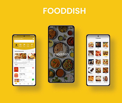 Food App Design appdesign food foodapp graphic design mobileapp ui ui ux ux