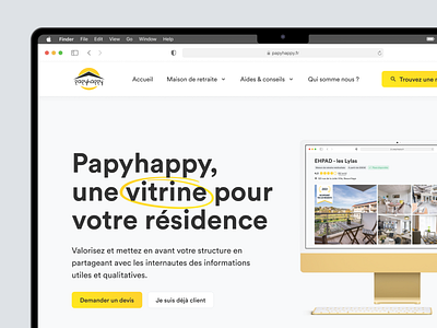 Papyhappy ~ Landing page for Professionals branding business design figma landing landing page landingpage page site ui design web designer web page webdesign website website designer websites