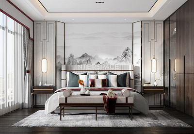 Modern Chinese Bedroom Design Malaysia - Interspace bedroom interior home renovation malaysia interior design interior design selangor