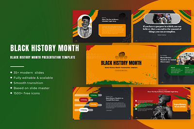 Black History Month Presentation Template black history black history month black history month presentation black history month template black history presentation black history template creative google slides powerpoint powerpoint design powerpoint presentation powerpoint slide powerpoint template ppt presentation presentation design presentation skills presentation slides presentation template presentations