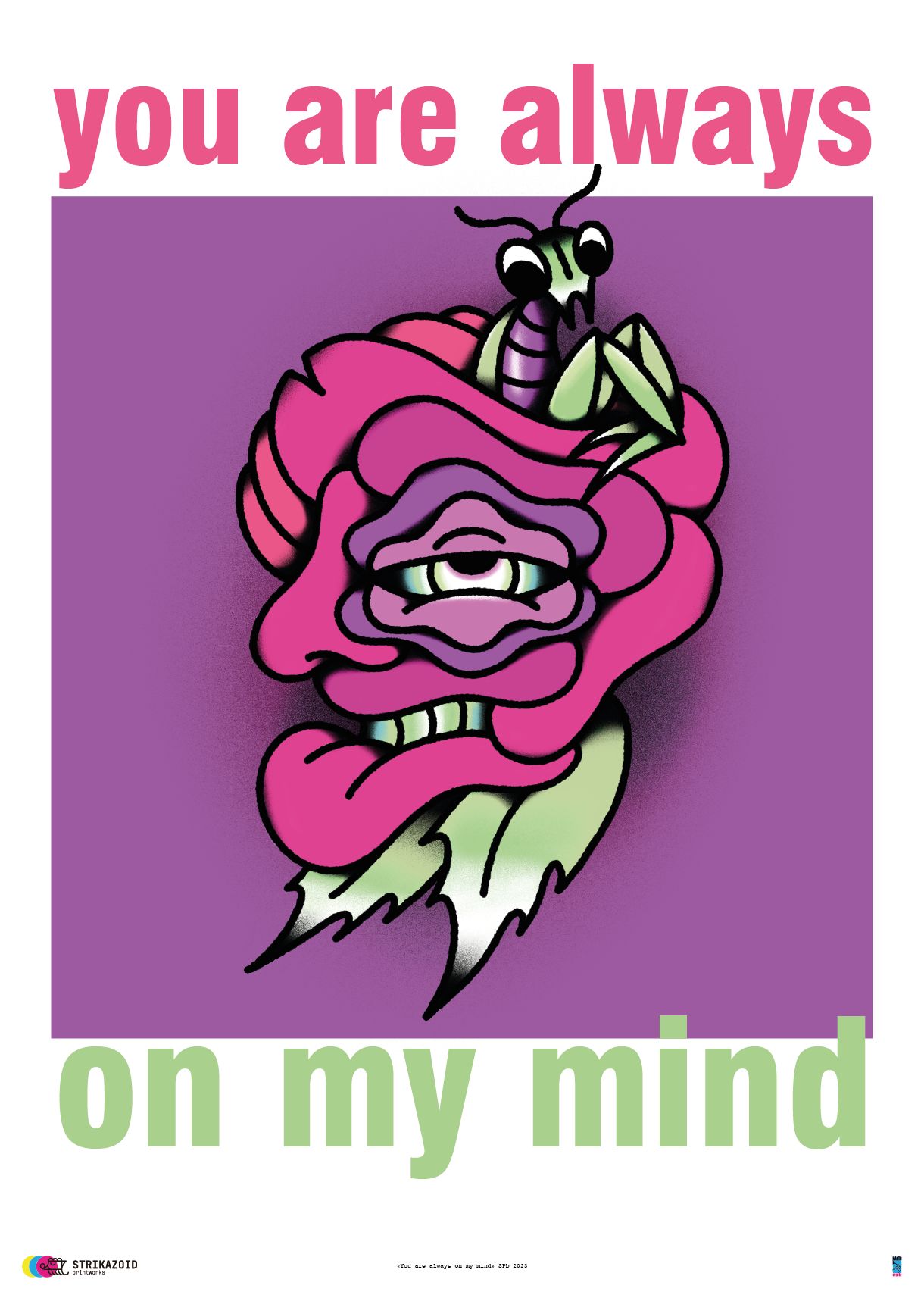 forever graphic design illustration poster