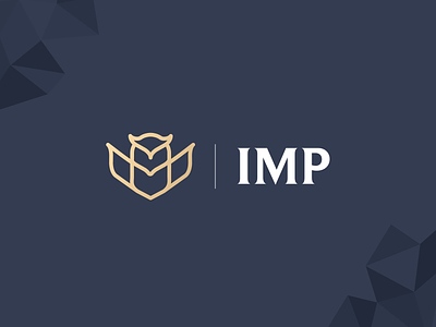 Logo Design for Investment Management Partners animal blue business corporate gold lines logo owl