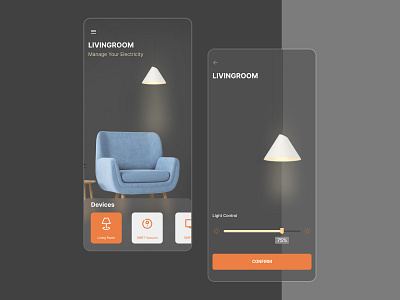 Smart Home UI design appdesign concept figma graphic design smartapp smarthome ui ux