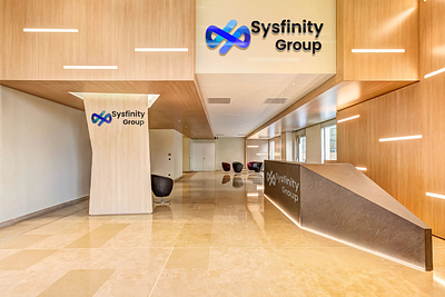 Sysfinity Group Digital Web Agency branding design graphic design illustration logo ui ux web design web development wordpress