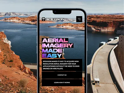 Spexigon: Mobile Web branding design logo mobile ui uiux web