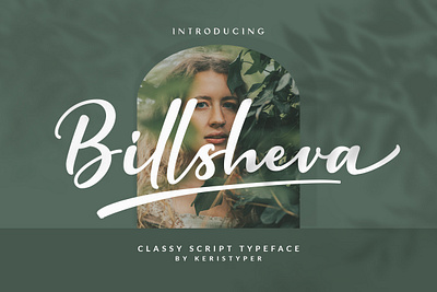 Billsheva animation branding design elegant font graphic design handwriting handwritten illustration lettering retro script stylish typeface ui vintage wedding