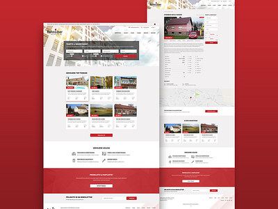 Real Estate Company Website Design css front end front end development html real estate ui ux web design web development website