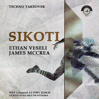 TECHNO TAKEOVER graphic design photoshop technoart typography