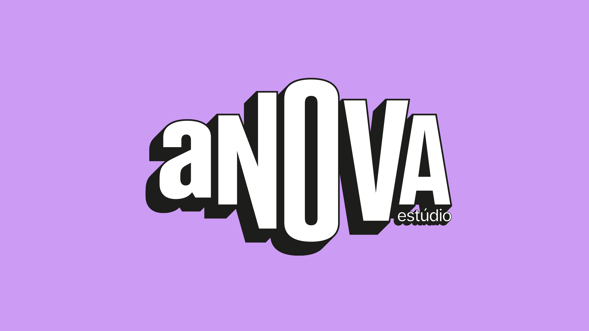 Anova Estúdio brand brand identity brand logo branding design graphic design illustration logo motion design motion graphics motion logo visual identity