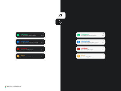 Flash message UI app daily ui design figma ui ux