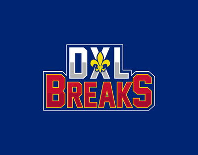 DXL Breaks | Logo Design & Visual Identity baseball brand identity brand logo branding design graphic design identity logo logo creation logo design sports sports logo sports team team logo typography visual identity