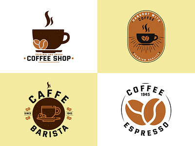 Coffee Vintage Badge Sticker Design badge badge logo coffee coffee vintage design graphic design logo patch sticker design vintage badge vintage logo vintage sticker