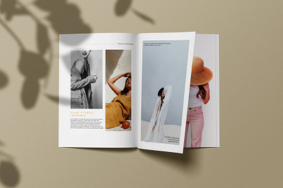 Magazine / Brochure Catalog Mockup #4 app branding design graphic design illustration logo typography ui ux vector