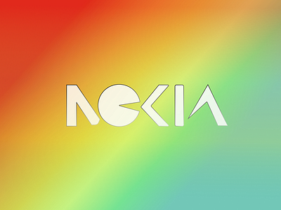 Nokia Logo Redesign figma logo logoredesgin multicolors nokia playoffrebound