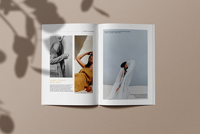 Magazine / Brochure Catalog Mockup #7 app branding design graphic design illustration logo typography ui ux vector