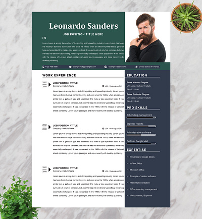 Professional New Resume Template cover letter for resume