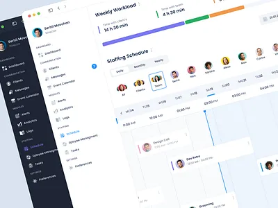 eFinance - Corporate financial planning CRM app crm dashboard design figma finance problem ui uix ux