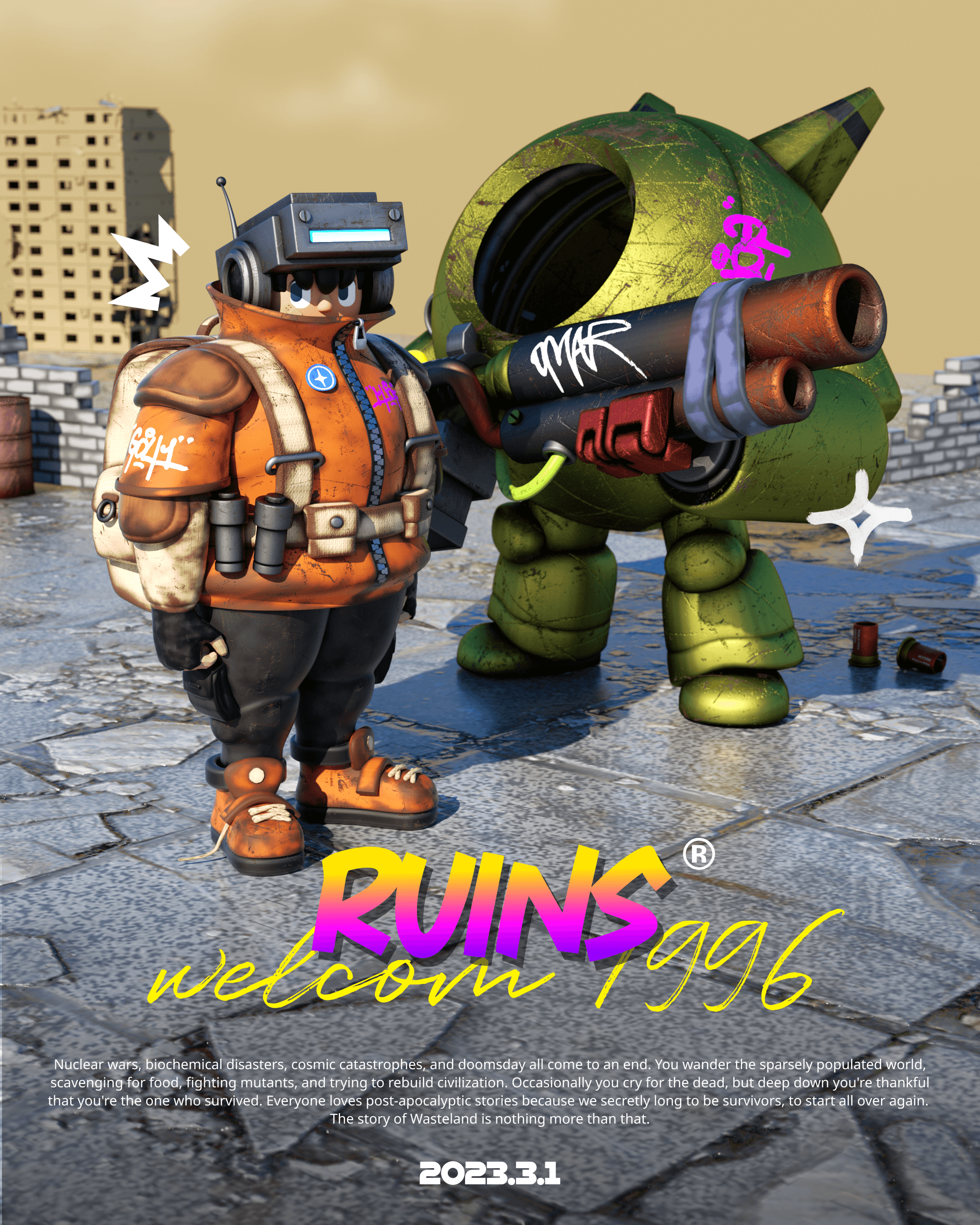 war in ruins 7 3d