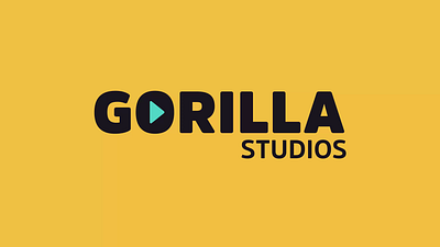 Logo Animation - GorillaStudios | Fortune Motion 2d animation 2d logo animation animated logo animation brand branding design fortune motion illustration logo