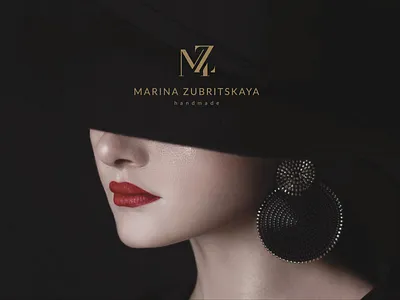 Handmade Jewelry Logo & Branding black brand branding design gold graphic design illustration jewelry logo ui uxui