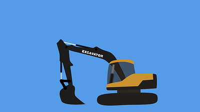 Excavation and Animation animation graphic design