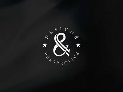 DESIGNŔ PERSPECTIVE MONOGRAM LOGO apparel brand identity branding brandmark clothing creative logo custom logo custom monogram d initial inspirationlogo letter logo lettermark logo design logotype monogram p vintage