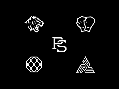 Proper Sports - Brand Icons branding design icon iconography identity logo minimal