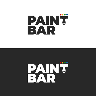 LOGO DESIGN FOR A PAINT SHOP app branding design graphic design illustration logo ui