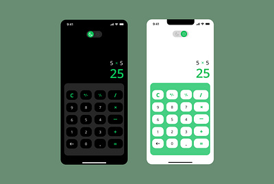 Calculator / DailyUI 004 app branding design graphic design illustration logo ui ux