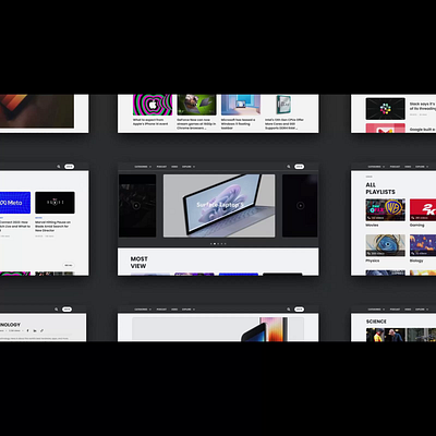 Video Media category desktop digital interaction media motion motiondesign news topic ui uidesign uiux uiuxdesign video visualdesign website