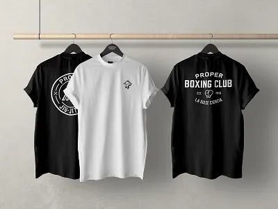 Proper Sport - Merchandise branding design graphic design identity logo merchandise design